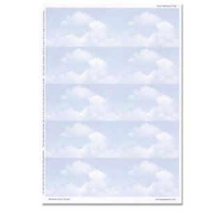 Geographics(R) Designer Business Cards, 2in. x 3 1/2in., Clouds, Box Of 250 : Business Card Stock : Office Products