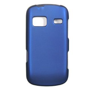 Verizon Samsung Brightside Rubberized Hard Case Cover   Blue: Cell Phones & Accessories