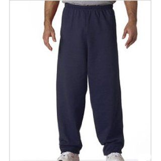 Fruit OF The Loom Sweatpants Adult Fleece Sweat Pants With Pockets   Navy: Clothing