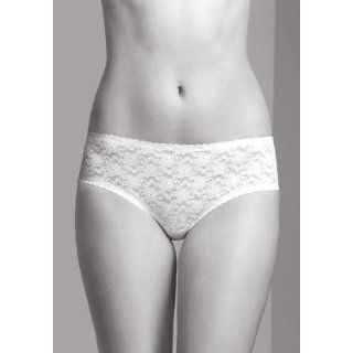 Maidenform Women's Smooth Panty Lace Hipster, White, 5 at  Womens Clothing store