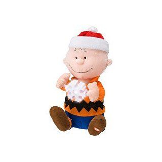Snoopy Friend Charlie Brown   Peanuts Mini Animated Plush Doll Figure, Holiday Christmas: Toys & Games