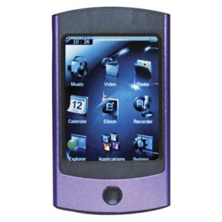 Mach Speed 4GB 2.8V Flash MP3 Player   Purple (E
