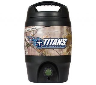 NFL Tennessee Titans Realtree Camo 1 Gal Tailgate Jug —