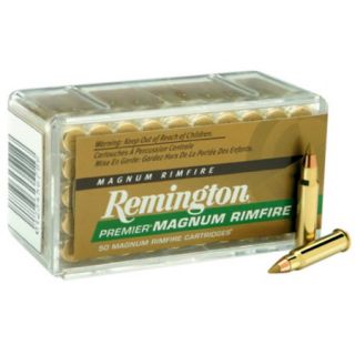 Remington Premier Magnum Ammunition .22 Win Mag 40 Gr. JHP 412542