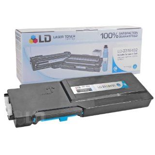 LD © Compatible Toner to Replace Dell 331 8432 (1M4KP) Extra High Yield Cyan Toner Cartridge for Dell C3760 and C3765 Laser Printers: Electronics
