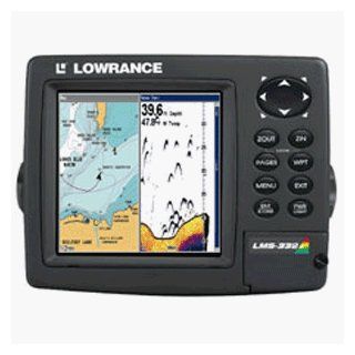 Lowrance Lms 332C Display Only No Gps (Uses Hst Wsbl Ducer): Sports & Outdoors