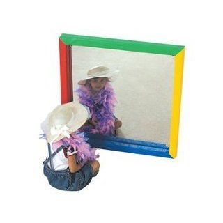 Soft Frame Flat Mirror : Baby Mirror Toys : Baby