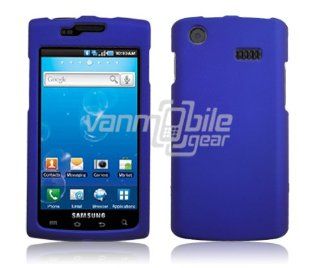 VMG For Samsung Captivate i897 (Original, 1st Gen) Cell Phone Matte Faceplate Case Cover   Blue: Cell Phones & Accessories