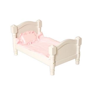 Guidecraft Doll Bed in White