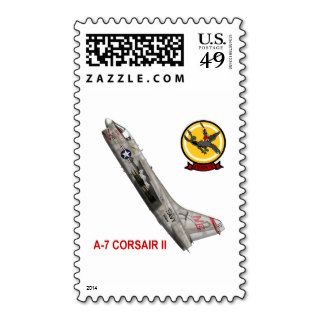 A 7 Corsair II VA 147 Argonauts Stamps