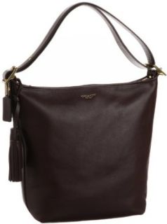 Coach Legacy Leather Duffle Convertible Hobo Bag 19889 Mahogany Brown: Shoulder Handbags: Shoes