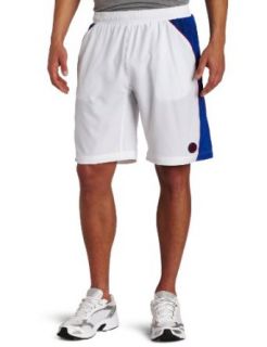 Sergio Tacchini Men's Secondo Shorts (White, Large)  Athletic Shorts  Clothing