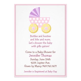 Baby Girl Shower Invitation