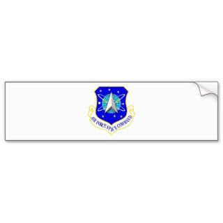 USAF Air Force Space Command Shield Bumper Stickers