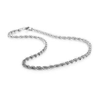 Michael Anthony Jewelry® 6mm Stainless Steel 26" Rope Chain Necklace