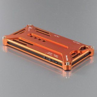 ZuGadgets Orange iPhone 5 5G Frog Design Aluminum Metal Protective Skin Case Cover Shell(4254 2): Cell Phones & Accessories