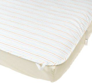 Basic Comfort Ultimate Crib Sheet   Stripes  Crib Mattress Pads  Baby