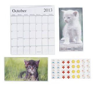2013   2014 Kitties Pocket Planners   Stationery & Calendars : Wall Calendars : Office Products