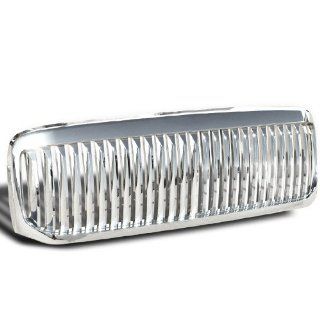 Ford f 250 f 350 Super Duty Excursion Chrome Vertical Front Grill: Automotive