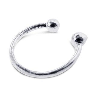 Sterling Silver 925 Ear Cuff for Earrings Plain Design Nickel Free & Tarnish Free: Jewelry