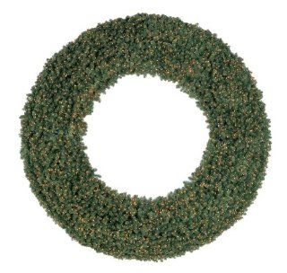 10 Foot, LED Commercial Christmas Wreath, Olympia Pine, Warm Clear  