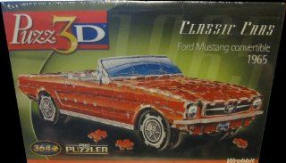 Puzz 3D 1965 Ford Mustang Convertible 364pc Puzzle "Classic Cars"   Puzzle Boxes