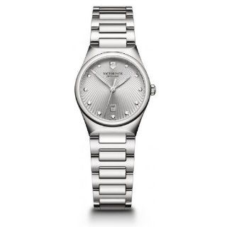 Victorinox Women's 241635 Victoria Analog Display Swiss Quartz Silver Watch Victorinox Watches