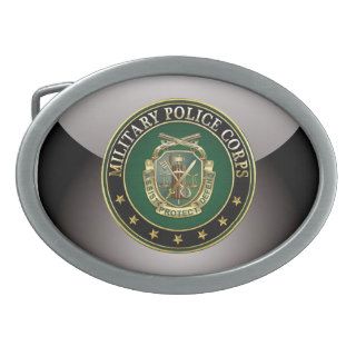 [300] MP Regimental Insignia (Special Edition) Oval Belt Buckles