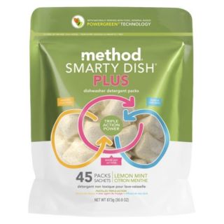 Method Lemon Mint Smarty Dish Plus 45 Ct