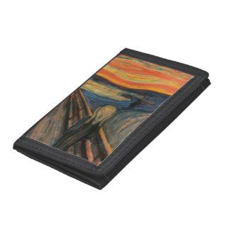 The Scream Trifold Wallet