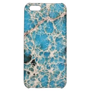 Gemstone Series   Turquoise Roadmap Case For iPhone 5C