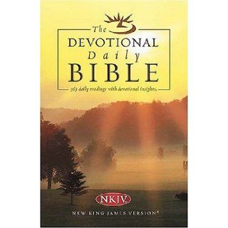 The Devotional Daily Bible: Arranged in 365 daily readings with devotional insights: Thomas Nelson: 9780840727916: Books