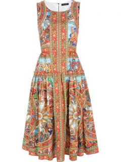 Dolce & Gabbana 'sicilian' Empire Line Dress