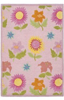Shop Safavieh Kids Collection SFK371A Handmade Pink New Zealand Wool Area Rug, 3 Feet by 5 Feet at the  Home Dcor Store. Find the latest styles with the lowest prices from Safavieh