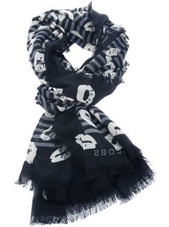 Marc By Marc Jacobs 'stripey Lips' Scarf