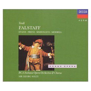 Verdi   Falstaff / G. Evans  Freni  Simionato  R. Merrill  Kraus  RCA IOO  Solti: Music