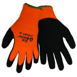 Global Glove 378INT Ice Gripster Foam Rubber Glove, Medium, Orange/Black (Case of 72): Industrial & Scientific