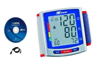 Zewa WS 380PC Automatic Wrist Blood Pressure Monitor With Advanced BP Monitoring Software: Health & Personal Care