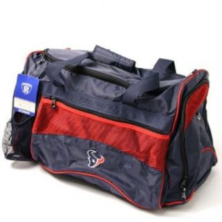Reebok Large "On Field" Gym/Duffle Bag   Houston Texans (24"w x 14"d x 14"h)   Includes Padded Shoulder Strap : Clothing