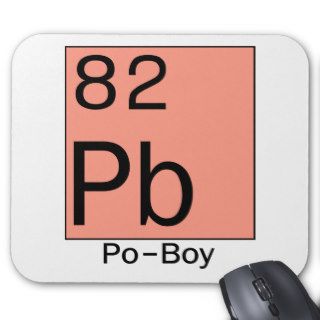 Element 82 Po Boy Mouse Mats