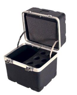 Guardian CP 450 6 Thermoplastic 6 Piece Microphone Case: Musical Instruments