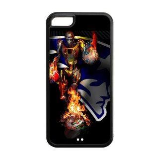 NFL New England Patriots Team Logo Custom Design TPU Case Back Cover For Iphone 5c iphone5c NY389: Cell Phones & Accessories