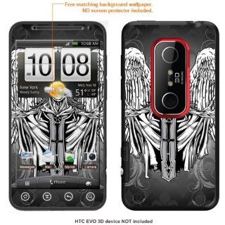 Protective Decal Skin Sticker for Virgin HTC EVO V 4G case cover evo3D 383: Cell Phones & Accessories