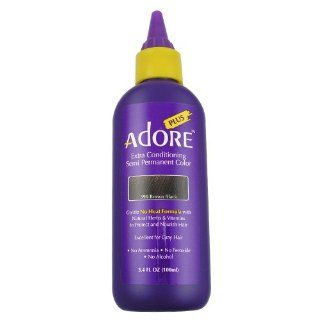 Adore Plus #390 BROWN BLACK 3.4 FL OZ  Chemical Hair Dyes  Beauty