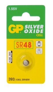 Gp Batteries 393 a1 (sr48) Silver Oxide Button Cell Battery. Priced And Sold Individually. Packed In: Electronics