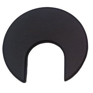 1.5" Metal Desk Grommets   Bigger Cable Opening (Black Epoxy): Office Products