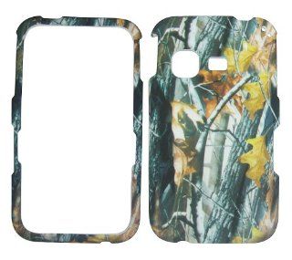 Camo Tree Mossy Oak Straight Talk Net 10 Tracfone Samsung S390g Sgh s390g Freeform M Protector Hard Plastic Rubberized Phone Accessory Case Cover: Cell Phones & Accessories