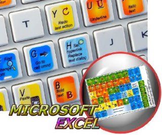 MICROSOFT EXCEL KEYBOARD STICKER: Computers & Accessories