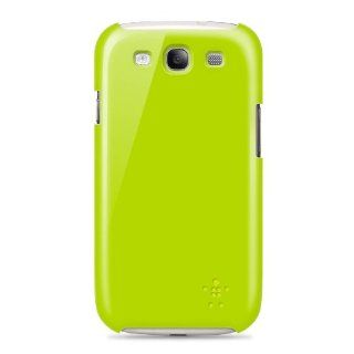 Belkin F8M402ttC01 Shield for Samsung Galaxy S III/S3   1 Pack   Retail Packaging   Green: Cell Phones & Accessories