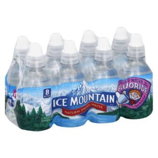 Ice Mountain 100% Natural Spring Water with Fluo